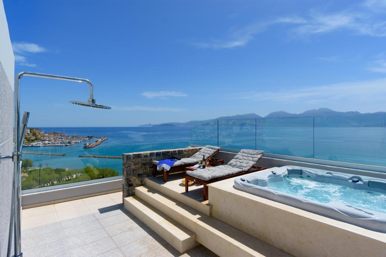 Indigo Luxury Apartment Agios Nikolaos Exterior foto